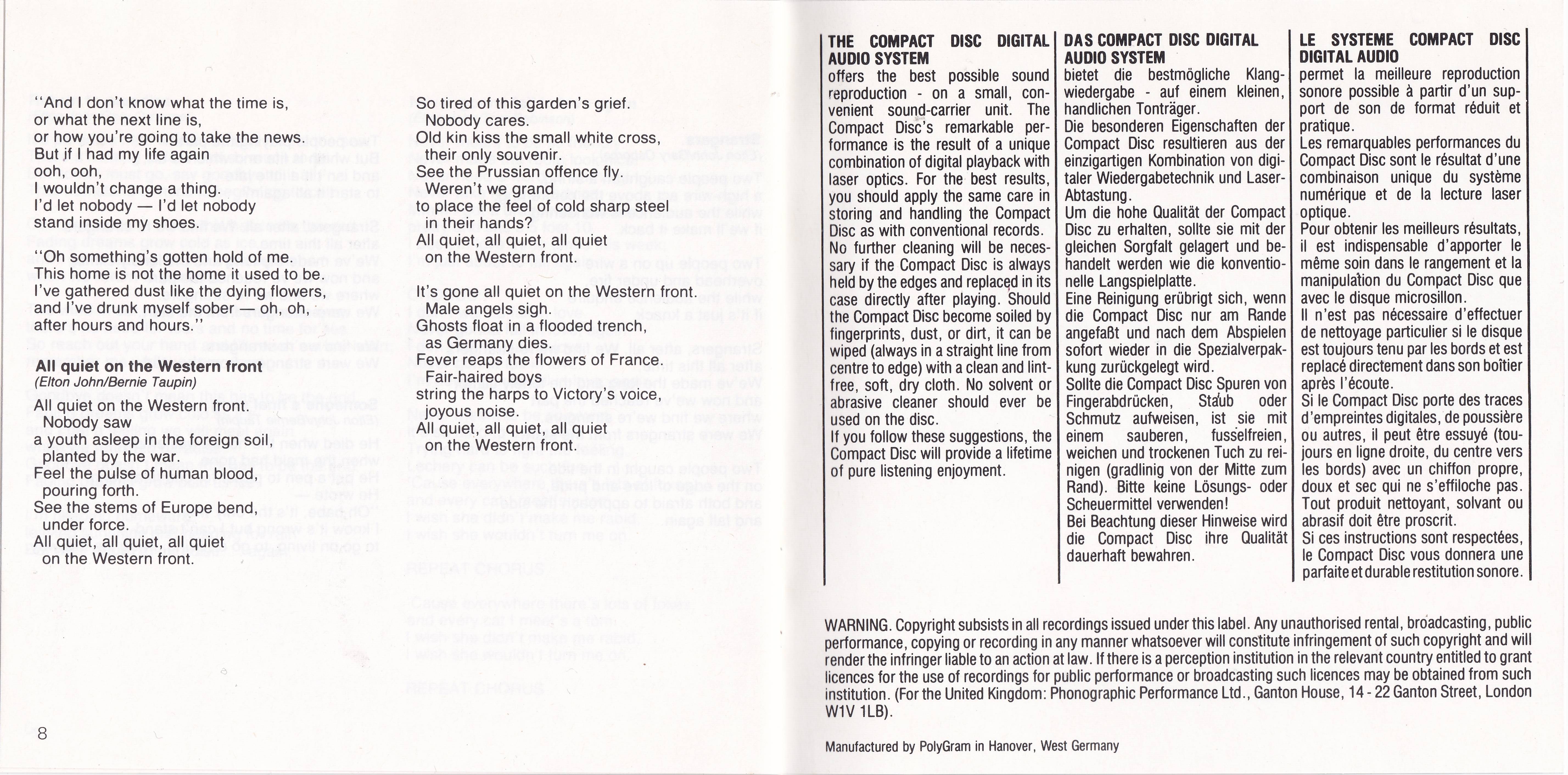 Elton John Love Songs [booklet05 d]